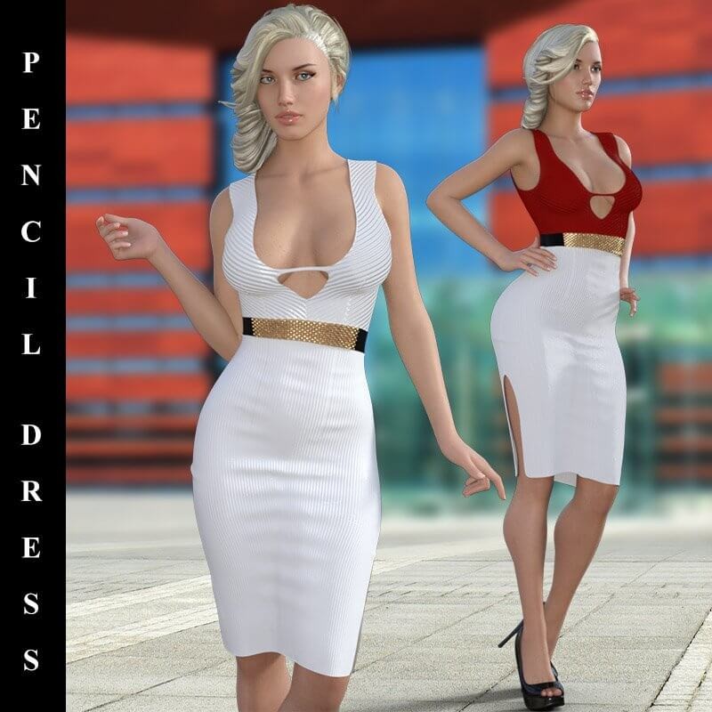 Pencil Dress For G8F