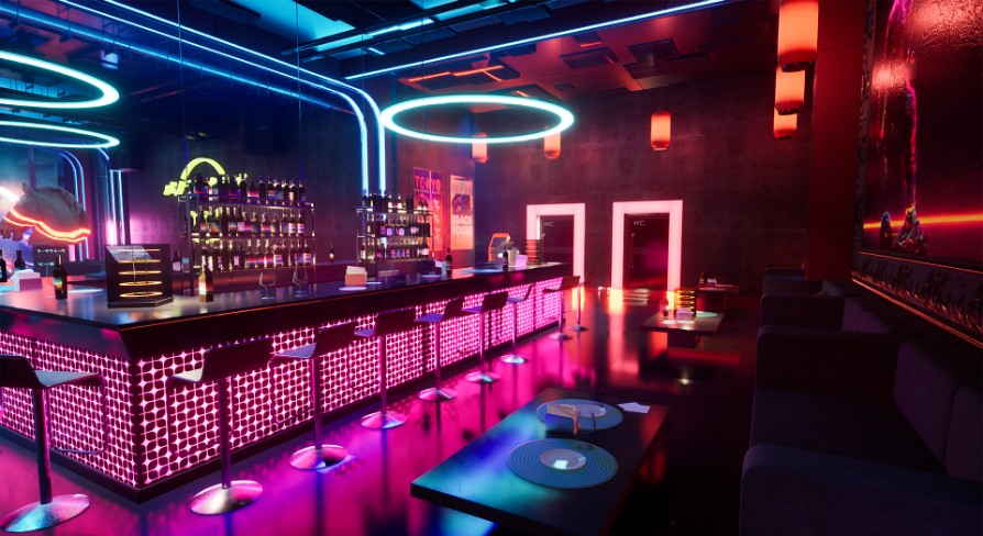 [UE5.0] Tokyo Nightclub Part 2