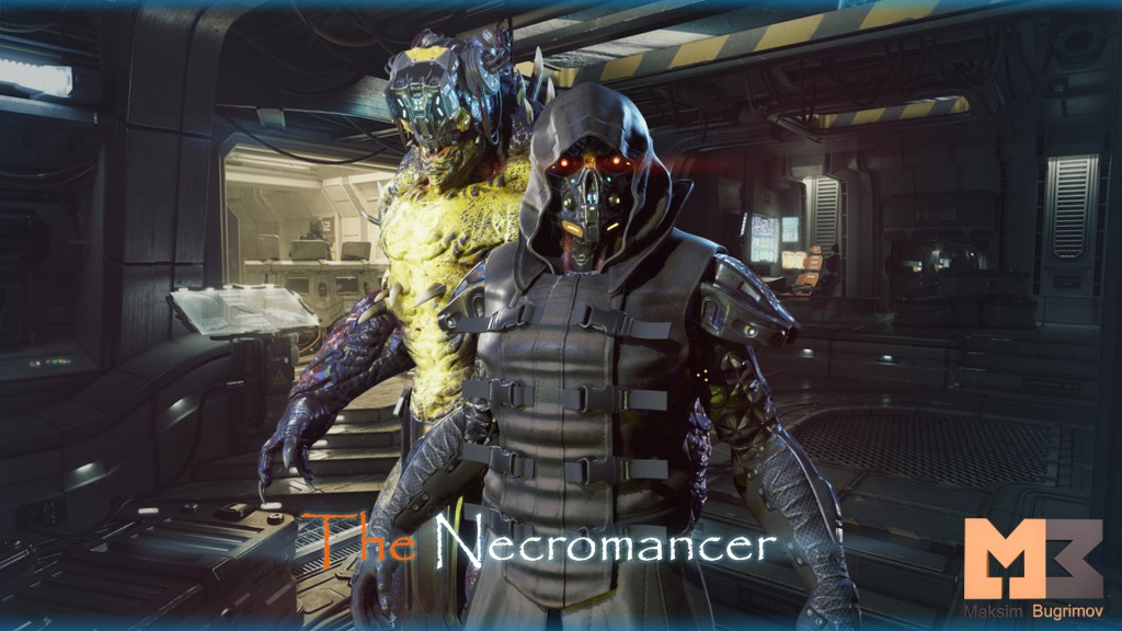 Sci-Fi Character 06 (Necromancer)