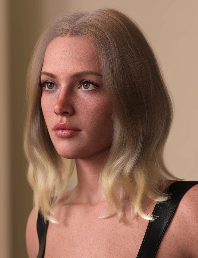 dForce Strand-Based Casual Style Long Bob Hair Color Expansion