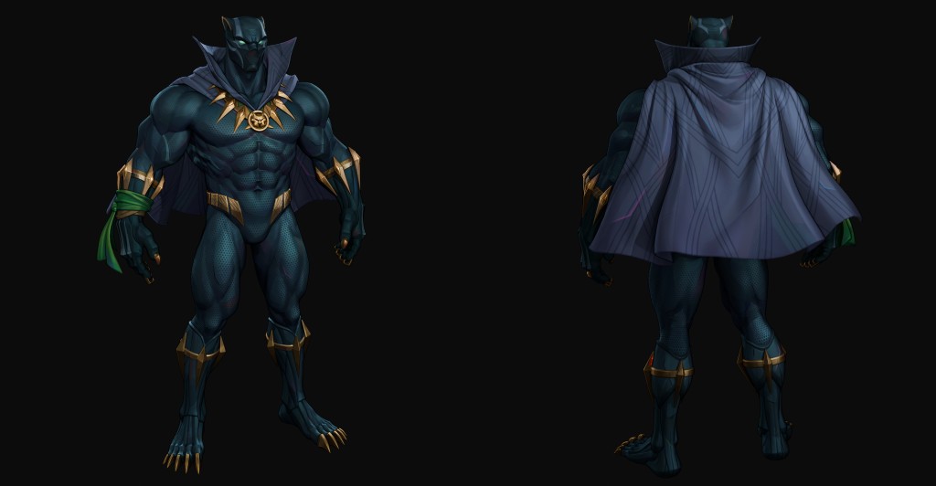 Black Panther (King of Wakanda) Basic for Blender 4.x