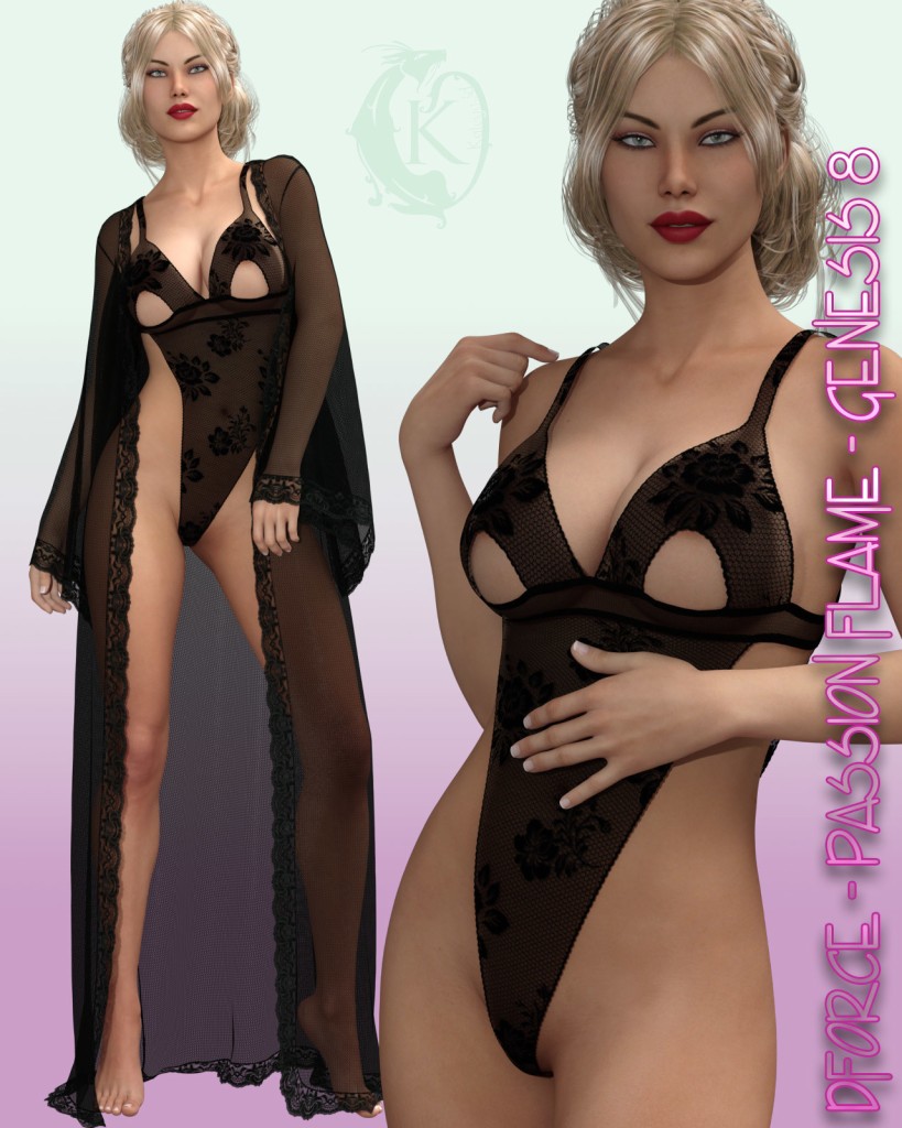 dforce - Passion Flame Lingerie - G8
