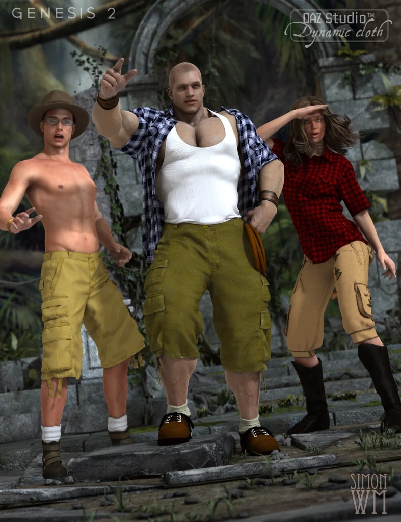 Dynamic Casuals For Genesis 2 Male(S)