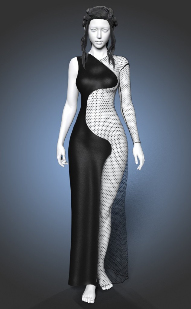 Sexy long dress for G8F