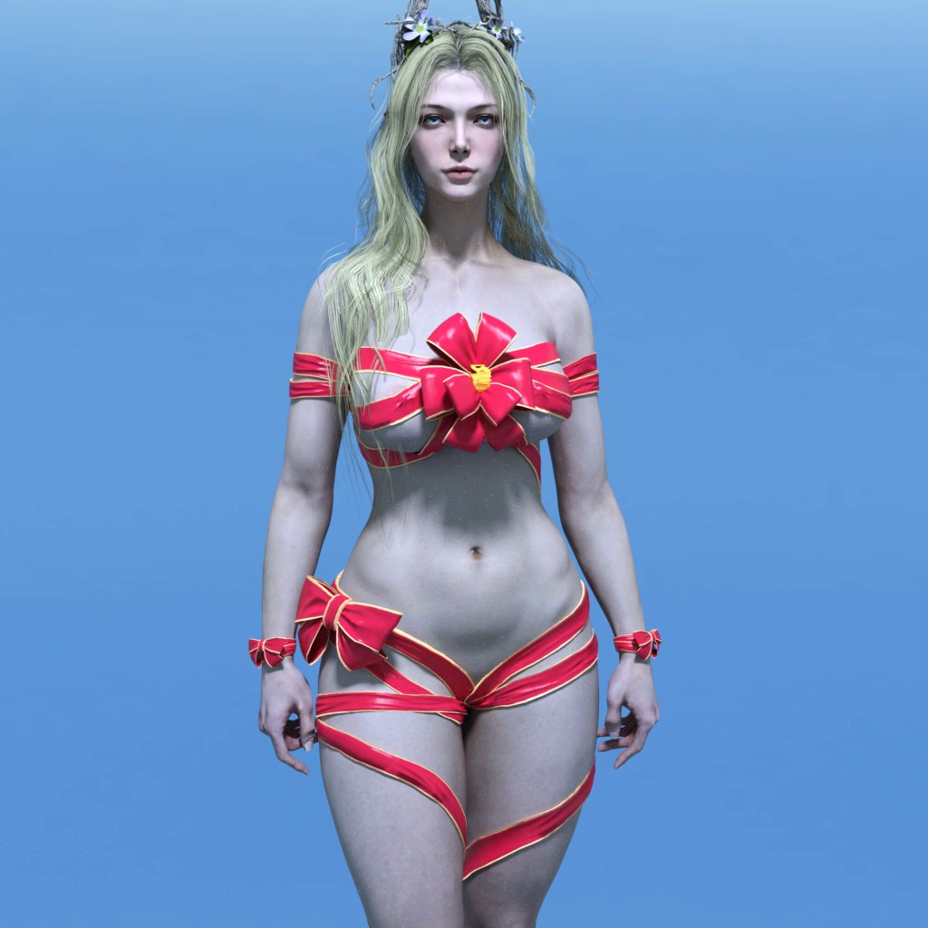 Christmas Wrappings for Genesis 8 Female