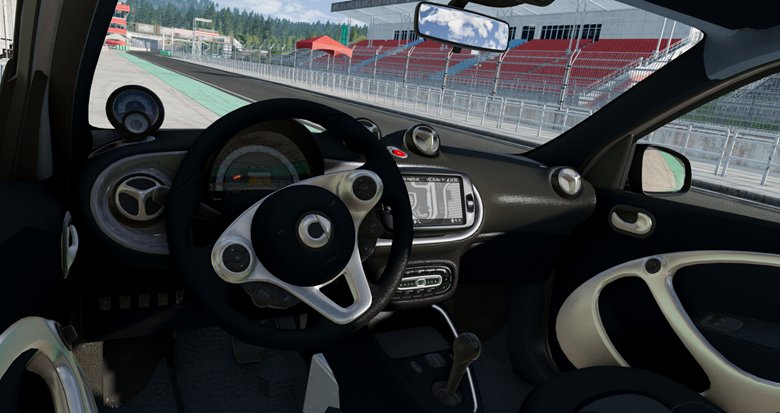 2022 Smart ForFour BeamNG Mod