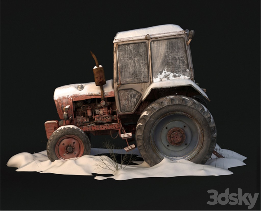 Old tractor