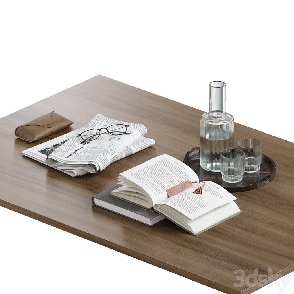 coffee table decor set 002