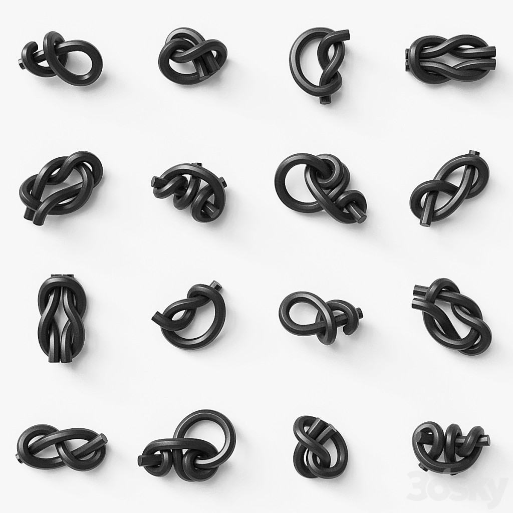 Sculpture Knot by Purely Porcelain