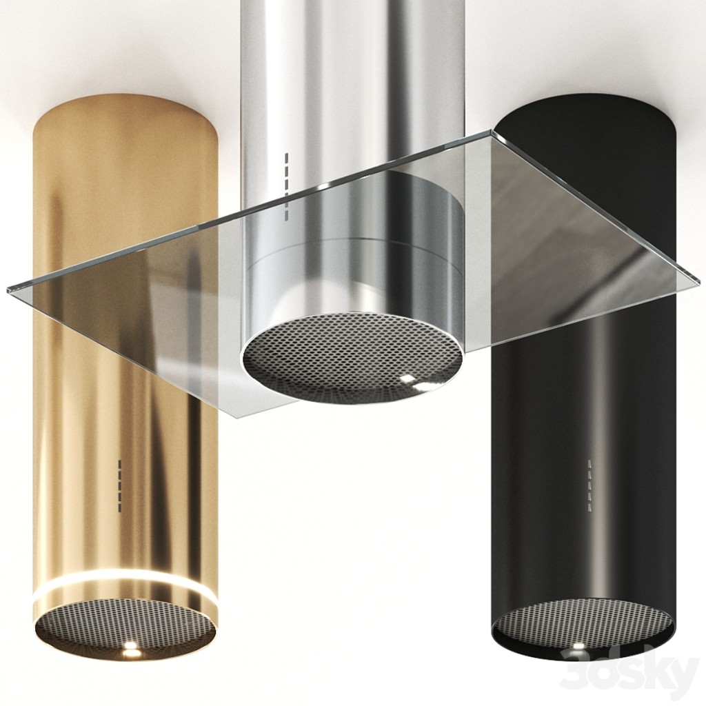 Extract POLAR cooker hood with integrated lighting by Falmec