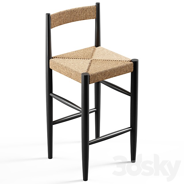 Zara Home - The high wicker stool