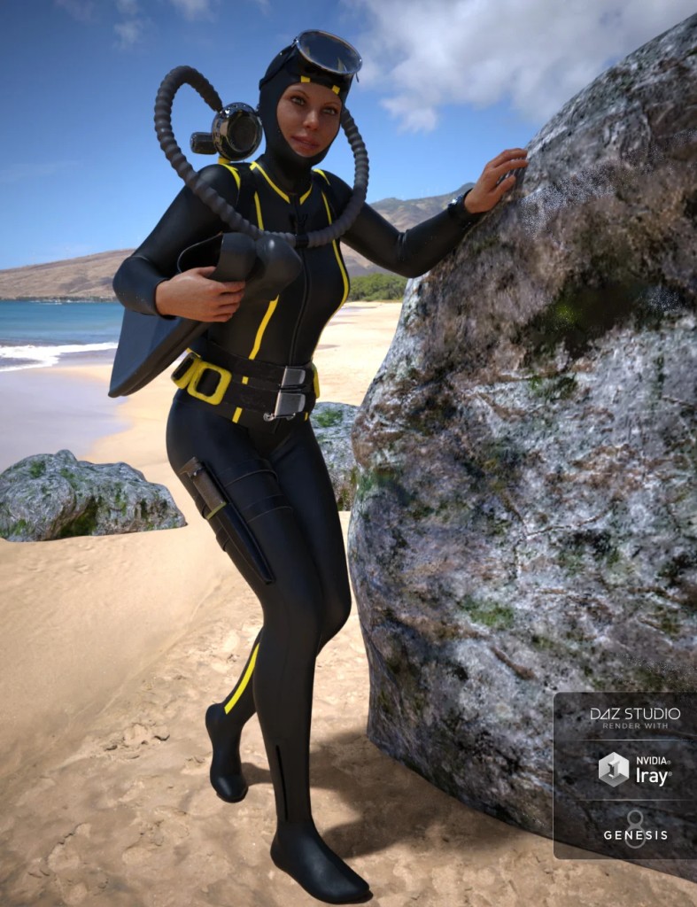 Vintage Scuba Gear for Genesis 8 Female(s)