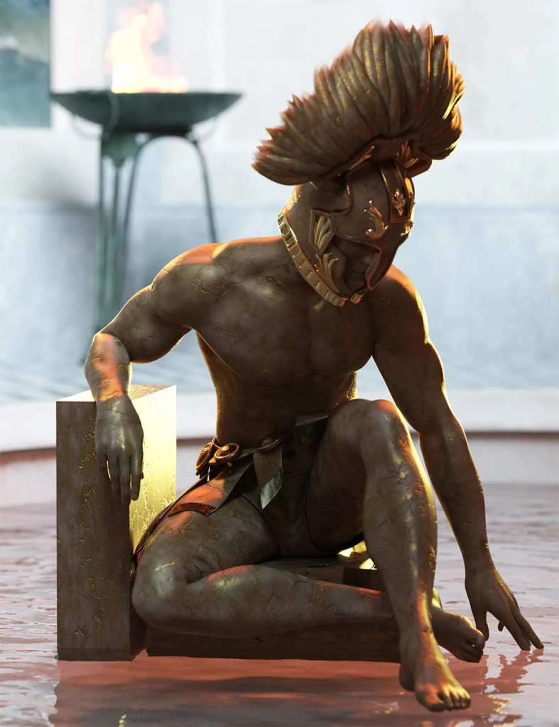 Statuesque Masculine Poses for Genesis 9