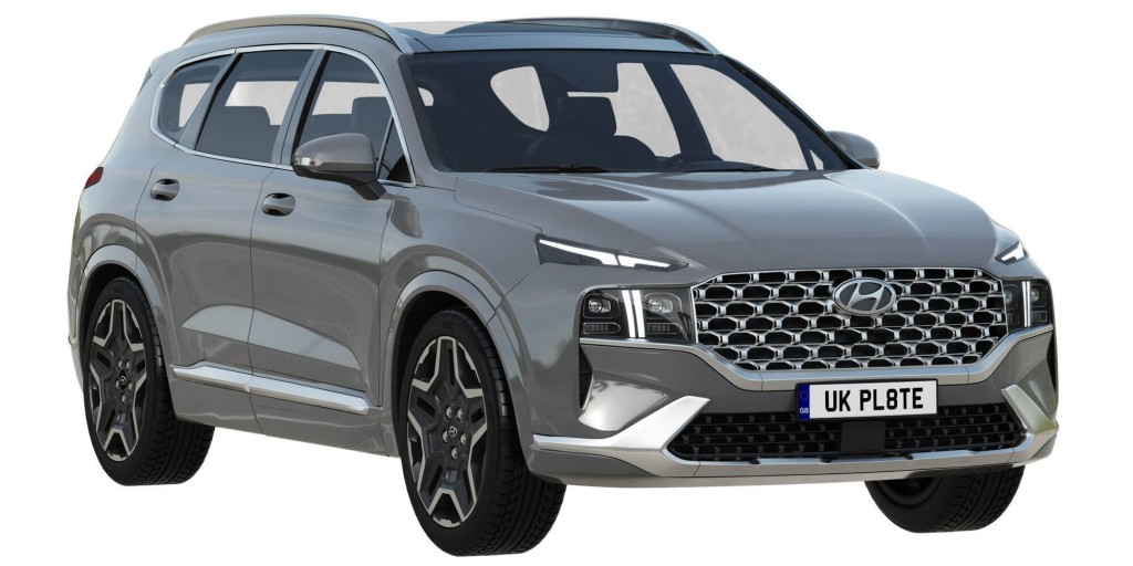 Hyundai Santa Fe 2021 Hi-Poly