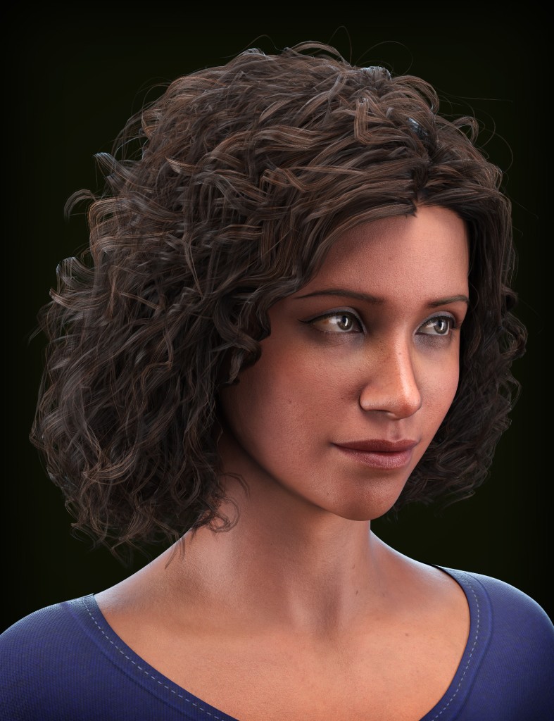 Cameron Hair for Genesis 9 and 8.1 Male