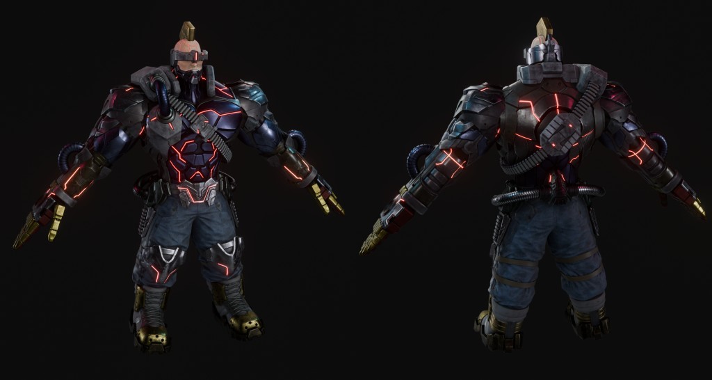 Tekken 8 Jack 8 Premium for Blender 4