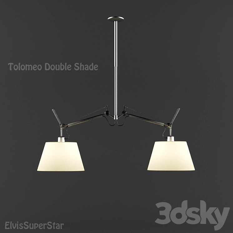 Tolomeo Double Shaded Laptop Suspension