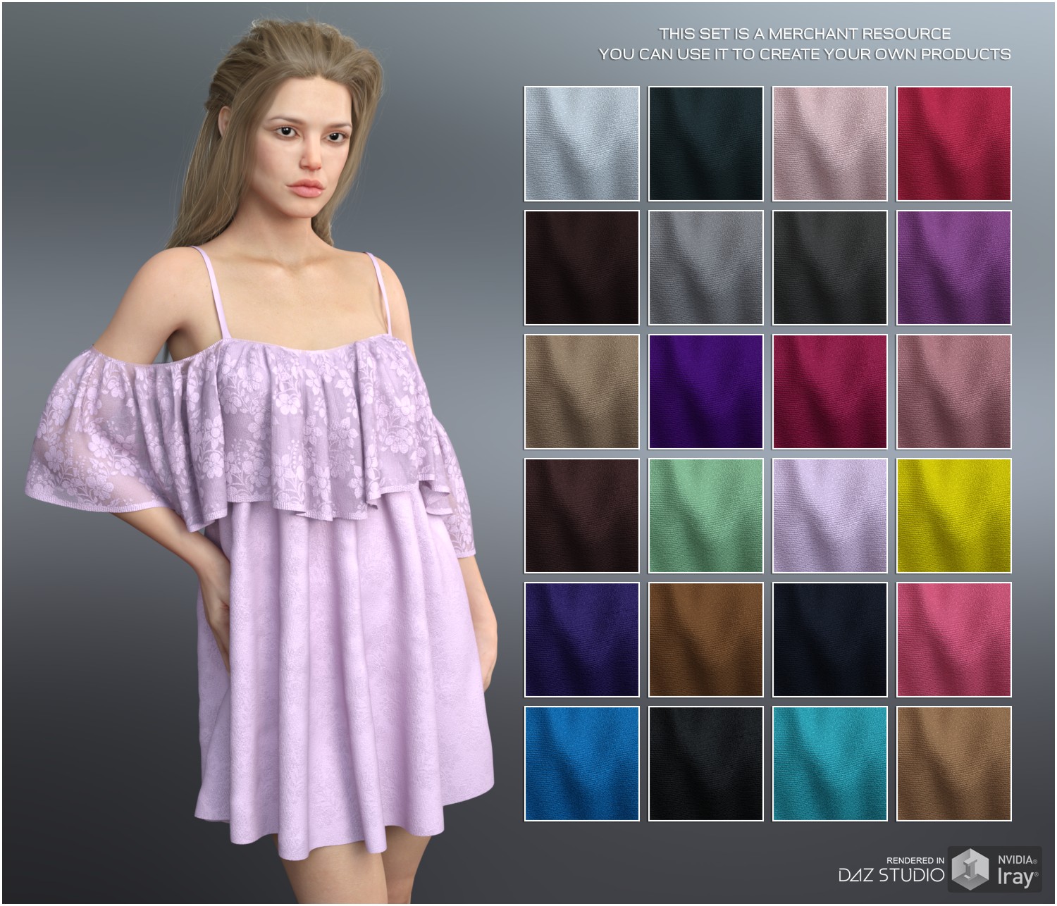 Daz Iray - Silk Shaders 3D Figure Assets Merchant Resources Atenais