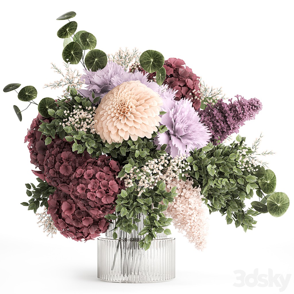 Bouquet of flowers. Set 371.