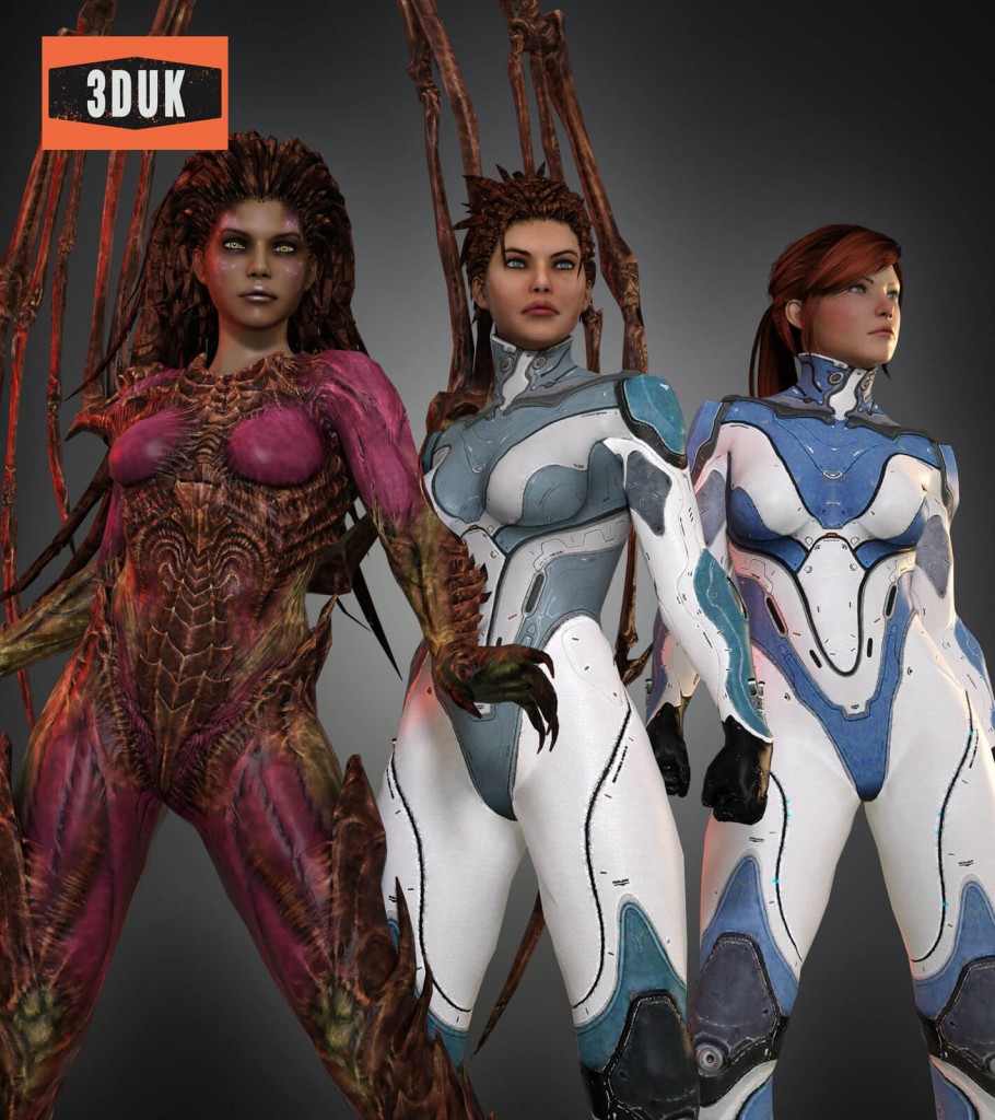 Sarah Kerrigan Bundle for G8F
