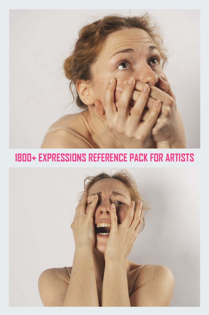 1800+ Expressions Reference Pack for artists