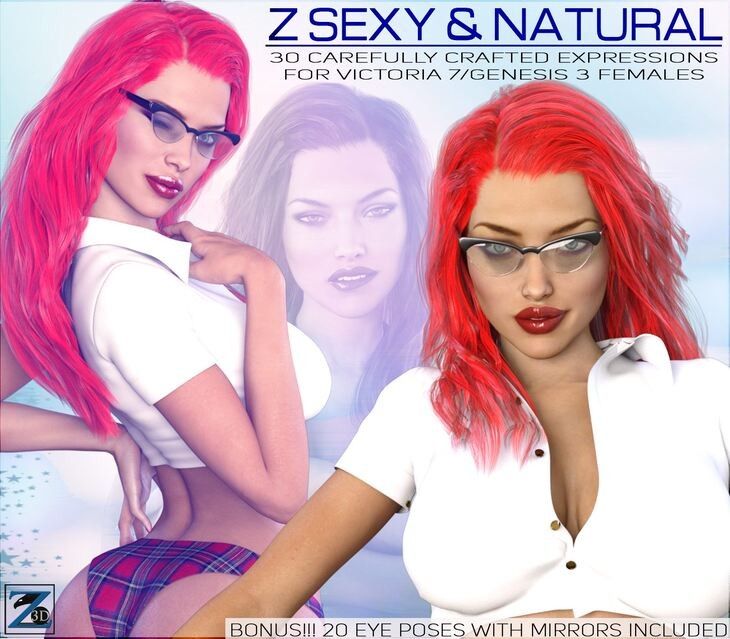 Z Sexy & Natural - Expressions for V7/G3F