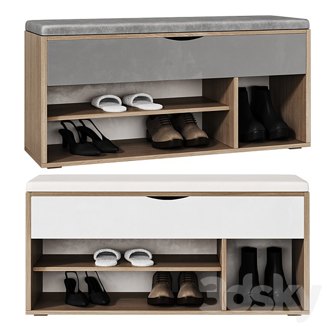 Shoe cabinet Moby Light  Shoe rack