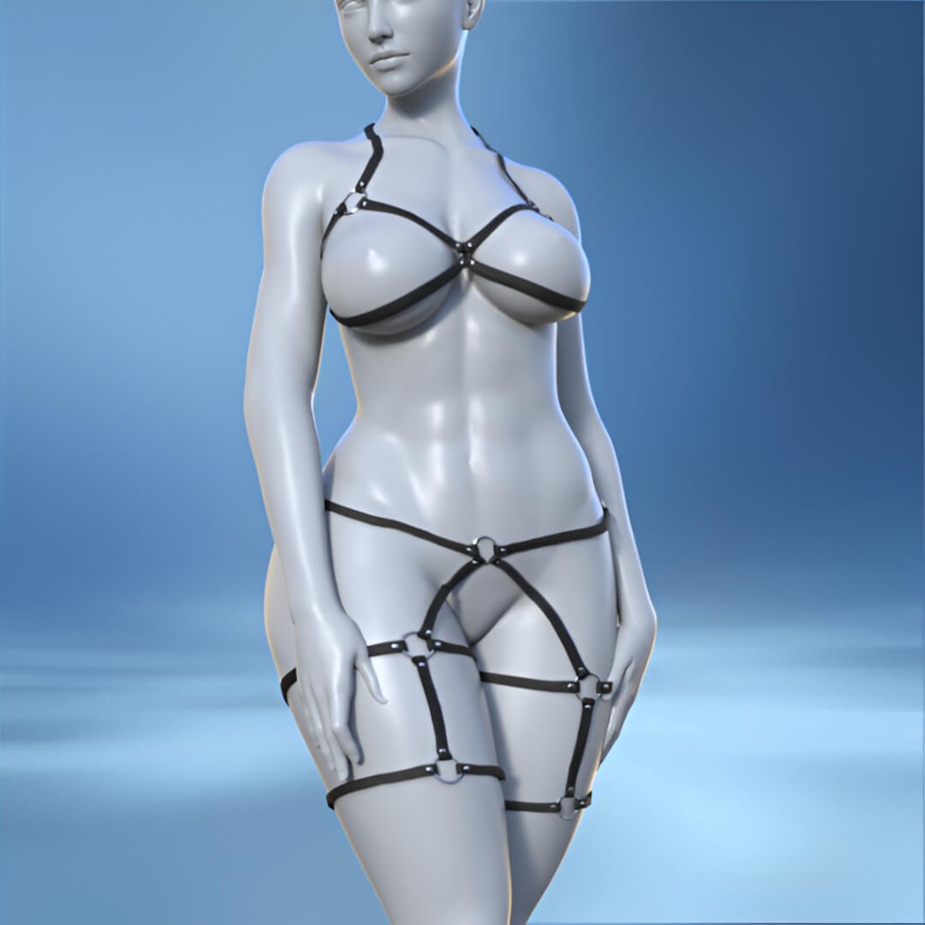 BDG Torsostrap for Genesis 8 Female