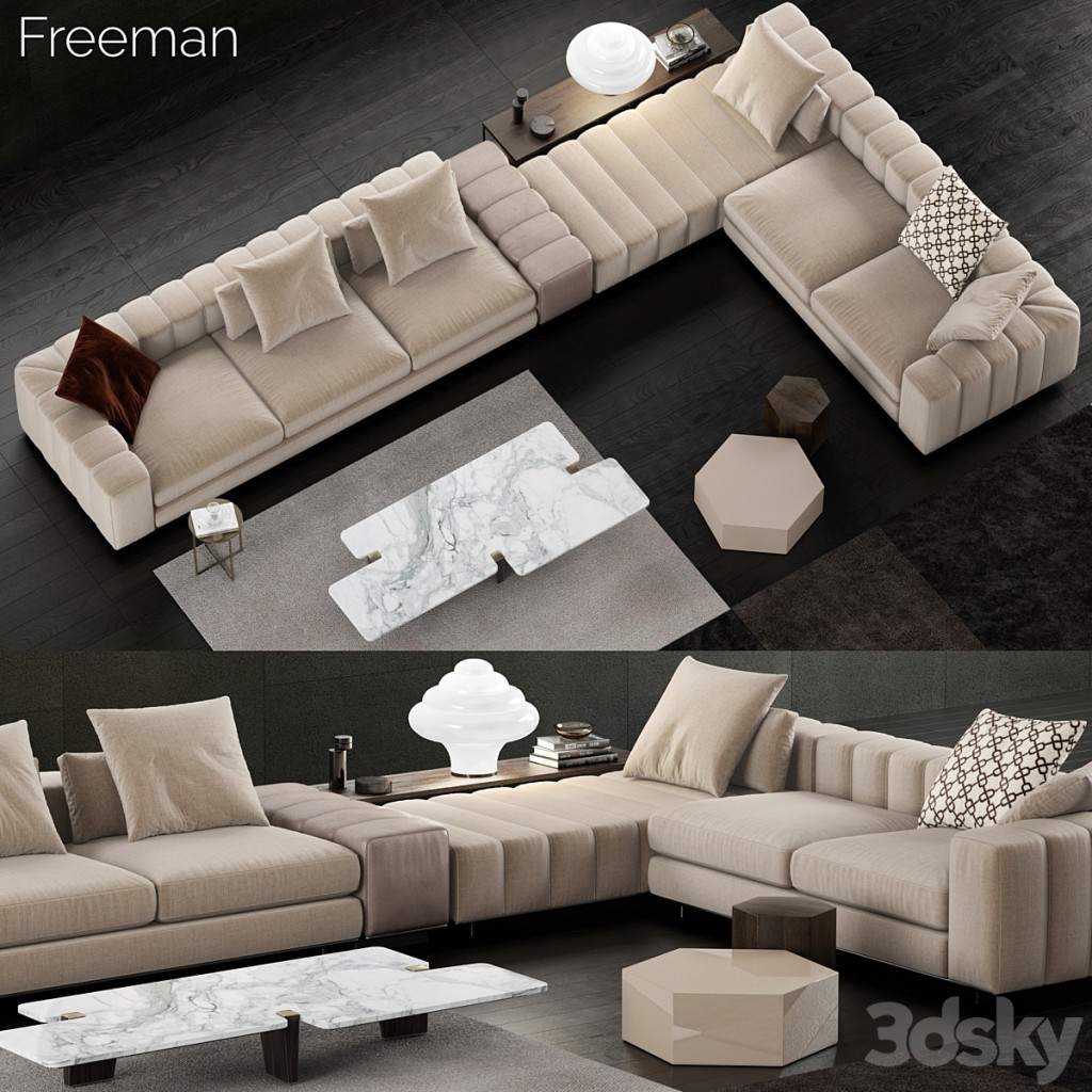 Minotti Freeman Sofa