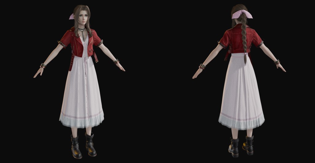 Aerith (Rebirth) Premium for Blender 4.x