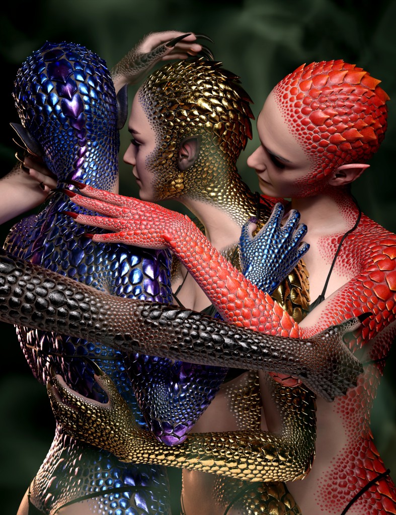 Dragonscale LIE Textures Add-On