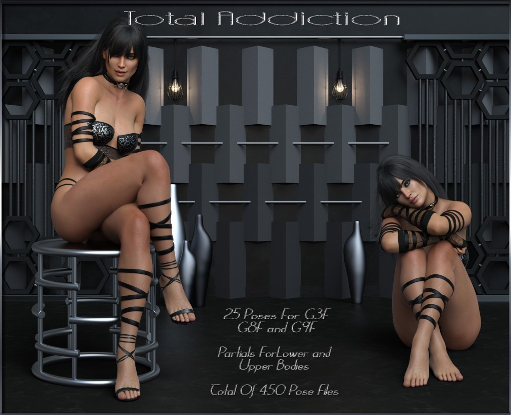 Total Addiction – Poses for G9F-G8F-G3F