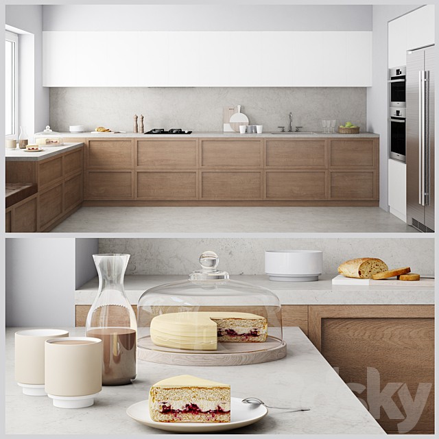 Kitchen in Scandinavian style
