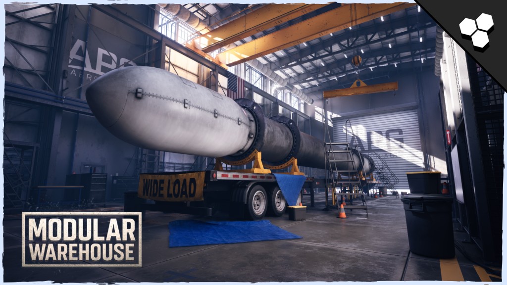 Modular Warehouse (Unreal Engine)