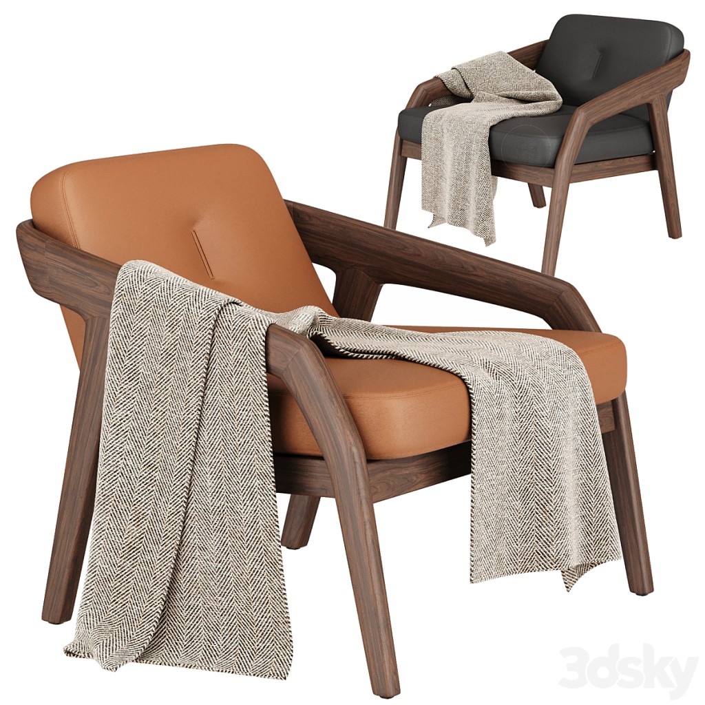 friday 1 armchair by zeitraum