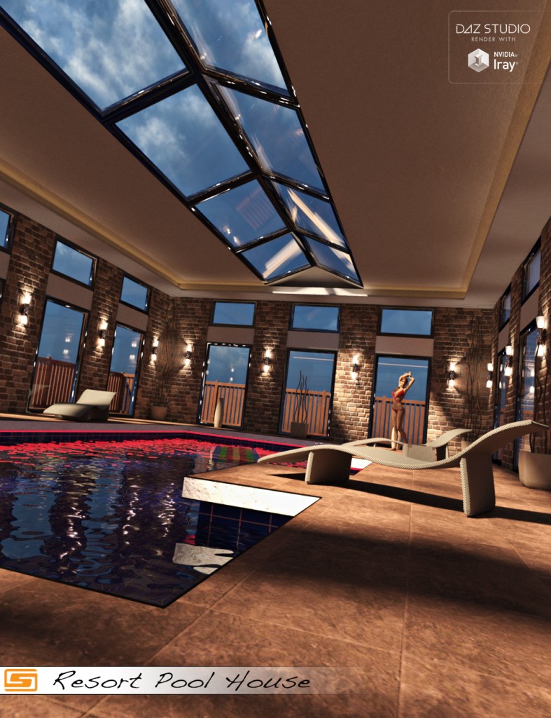 Resort Pool House