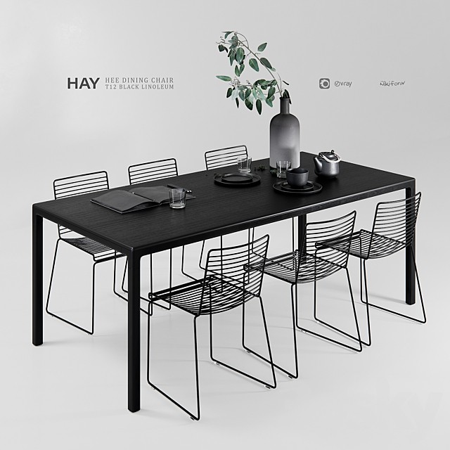 dinner group HAY