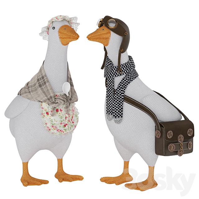 Knitted Geese