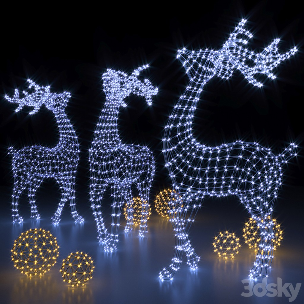 Deer garland