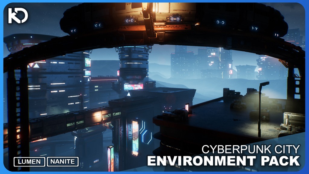 (UE5) Cyberpunk City Pack