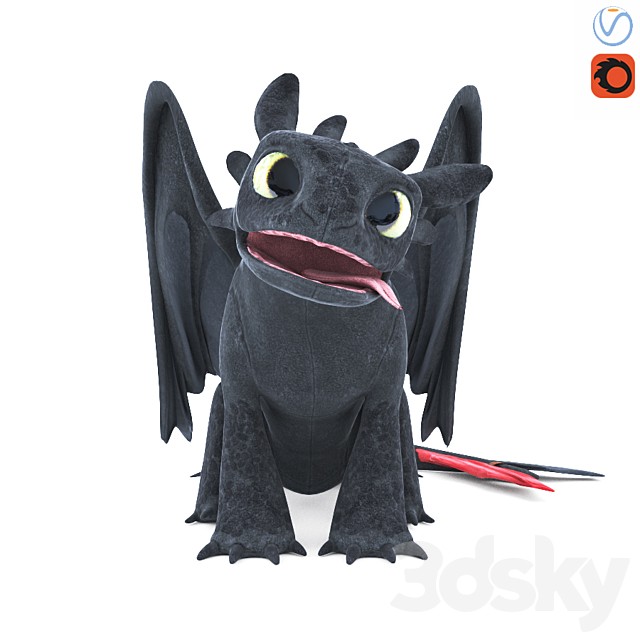 Soft toy "Bezzubik"