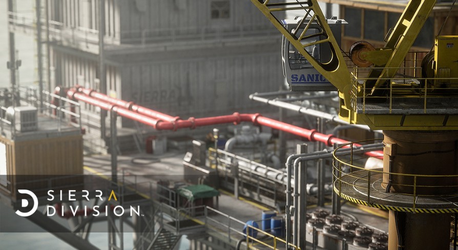 Unreal Engine Marketplace Industrial Sci-Fi and Modular Oil Rig