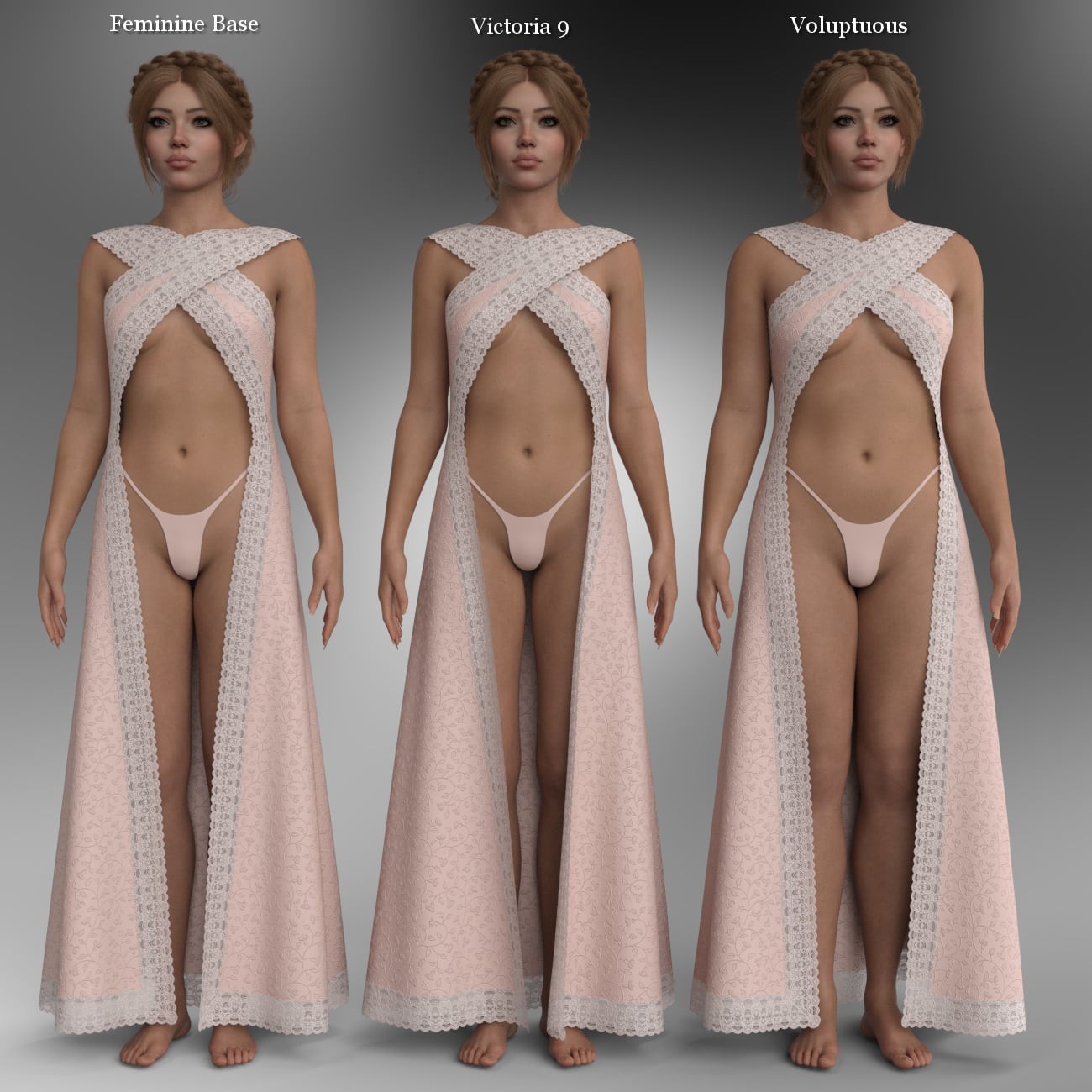 dForce - Orly Gown for Genesis 9