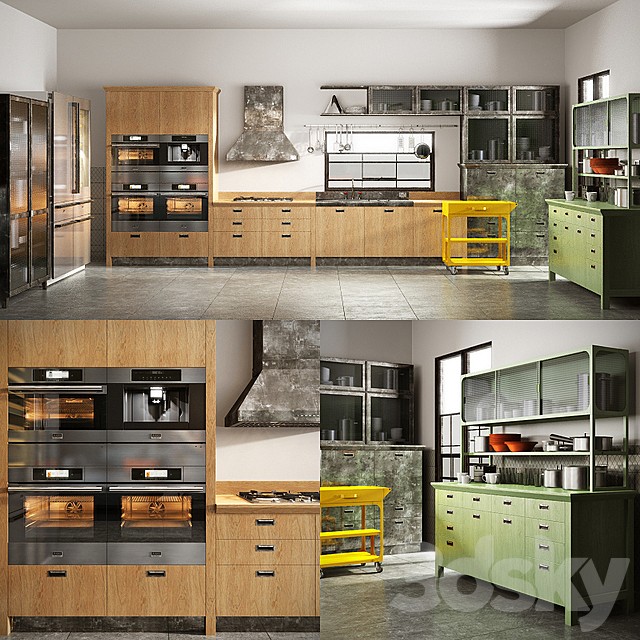 Scavolini diesel social kitchen 001