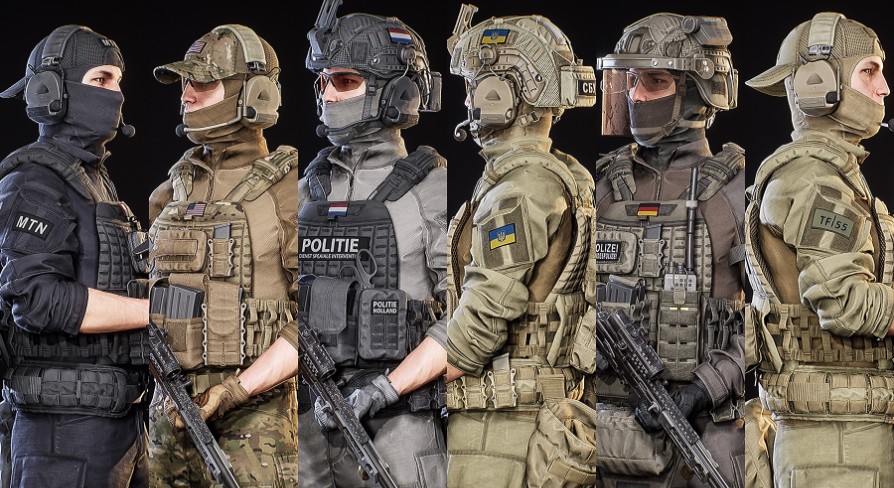 [UE4.26] MODULAR SOLDIER PACK Vol. 1