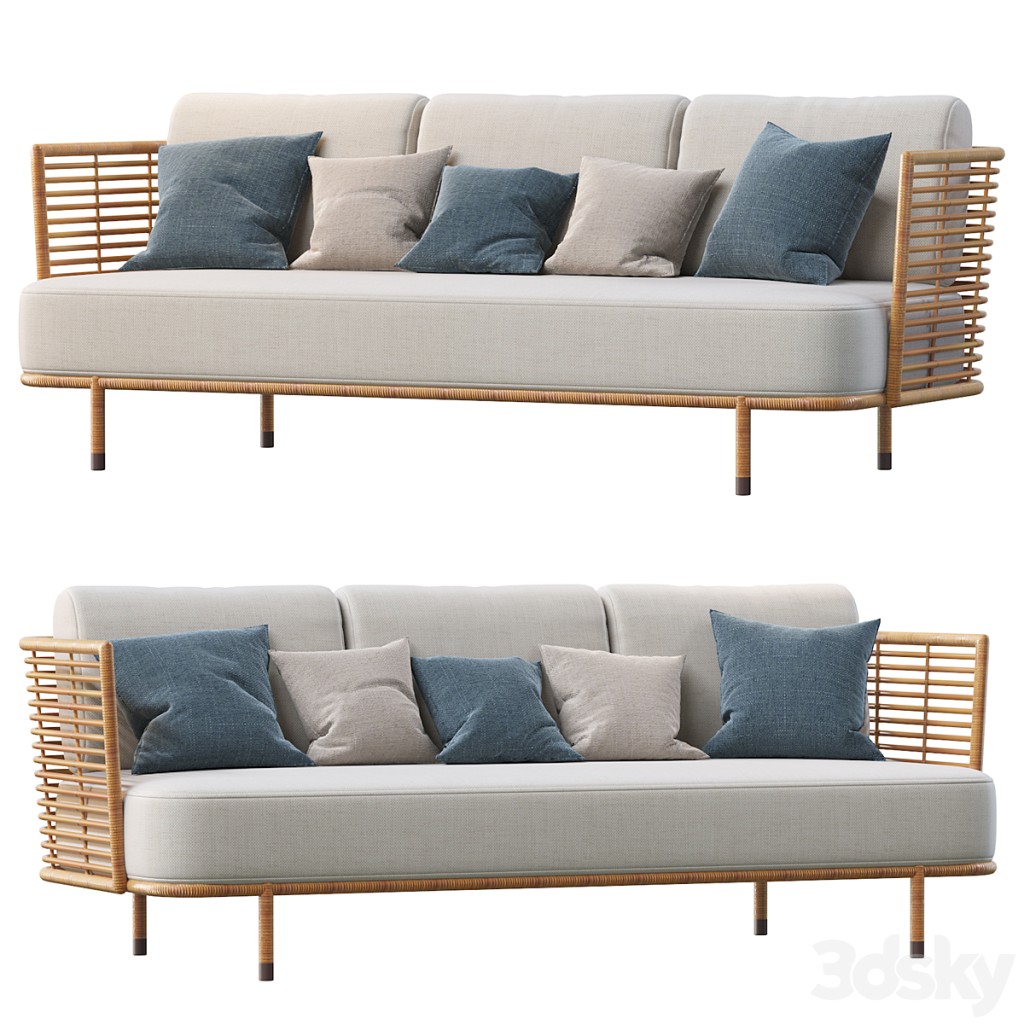 Sense 3-seater sofa (7543)