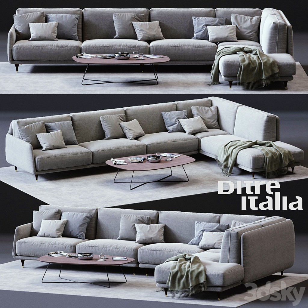 Ditre Italia ELLIOT Corner Sofa