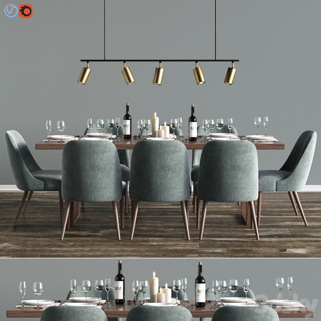 Modern Dinning Set 6