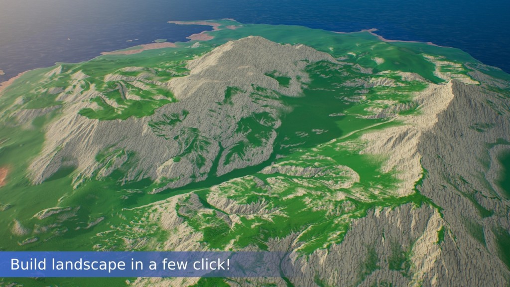 [UE5.3] Massive World - Procedural world generation with PCG