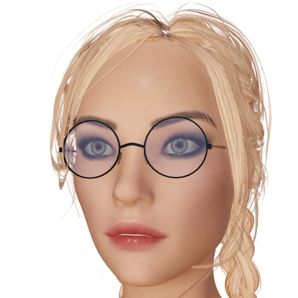 Round Rimmed Glasses for G8F/G8.1F, G8M and G9
